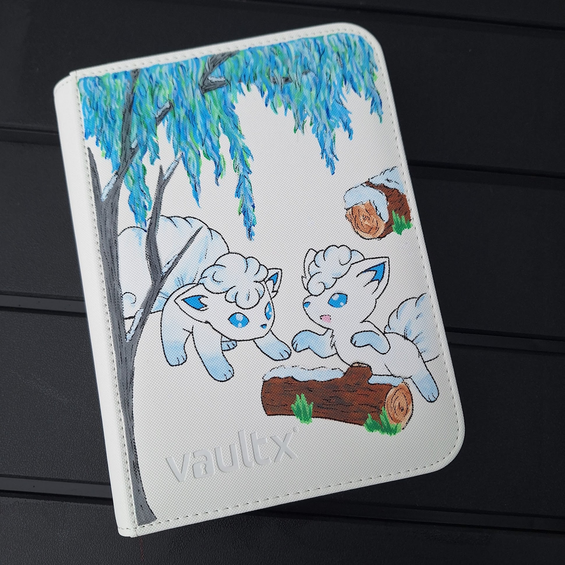 4 Pocket Arctic Fox White Edition Custom Binder
