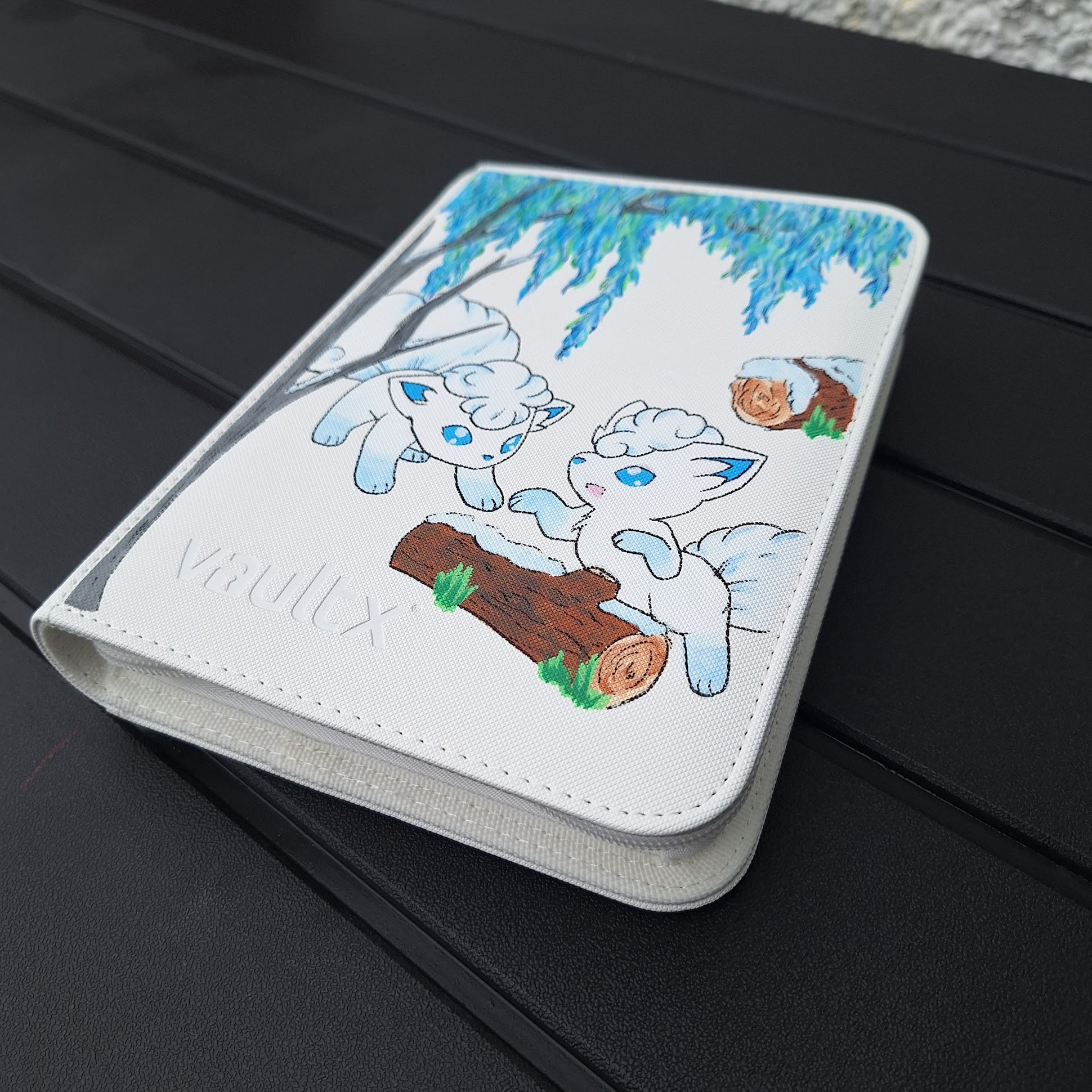 4 Pocket Arctic Fox White Edition Custom Binder