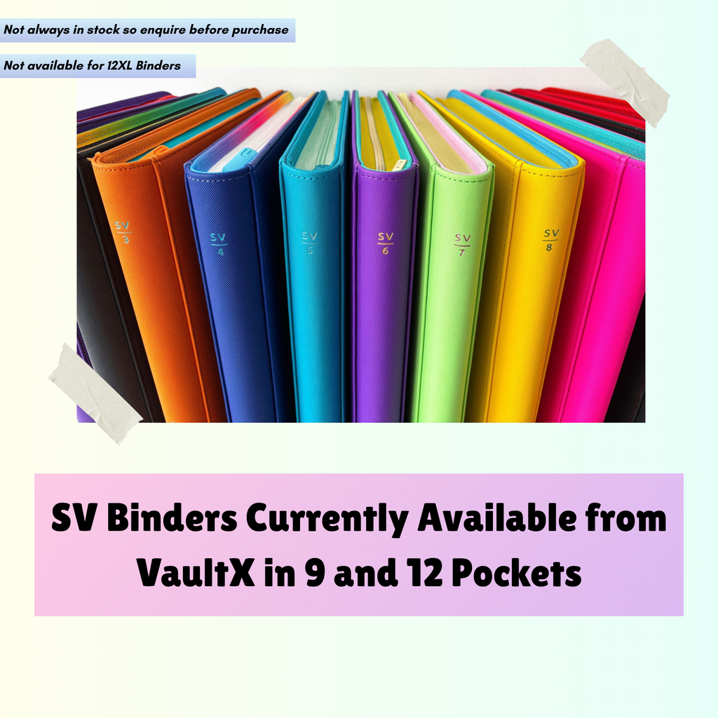 Custom Painted 12 Pocket TCG Binders