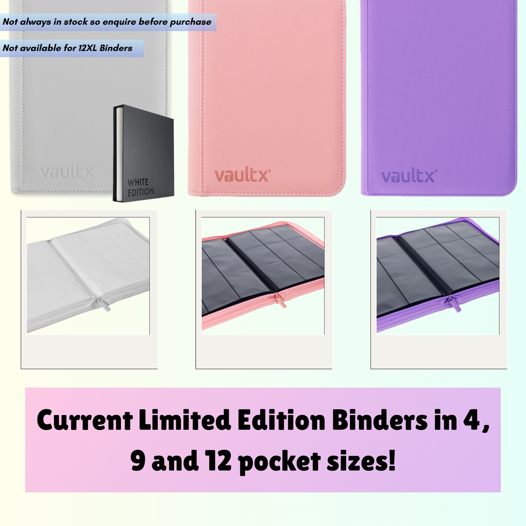 Custom Painted 12 Pocket TCG Binders